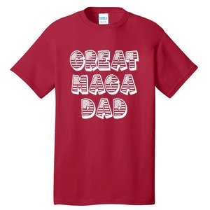 Great MAGA DAD Donald Trump Supporter Father Gift Tall T-Shirt