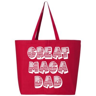 Great MAGA DAD Donald Trump Supporter Father Gift 25L Jumbo Tote