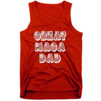 Great MAGA DAD Donald Trump Supporter Father Gift Tank Top