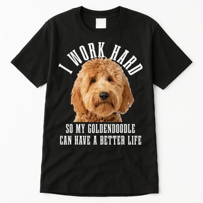 Goldendoodle Mom Doodle Dog Dad Funny Golden Doodle Tall T-Shirt