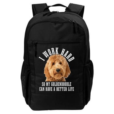 Goldendoodle Mom Doodle Dog Dad Funny Golden Doodle Backpack