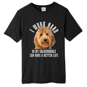 Goldendoodle Mom Doodle Dog Dad Funny Golden Doodle Tall Fusion ChromaSoft Performance T-Shirt