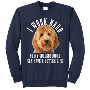 Goldendoodle Mom Doodle Dog Dad Funny Golden Doodle Sweatshirt