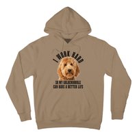 Goldendoodle Mom Doodle Dog Dad Funny Golden Doodle Hoodie