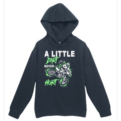 Green Motorcycle Dirt Bike Mx Motocrosss Boy Urban Pullover Hoodie