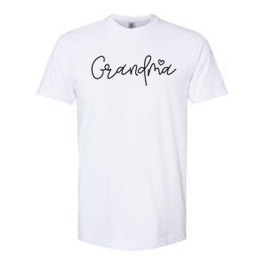 Grandma MotherS Day Grandparents Day Christmas Cool Gift Softstyle CVC T-Shirt