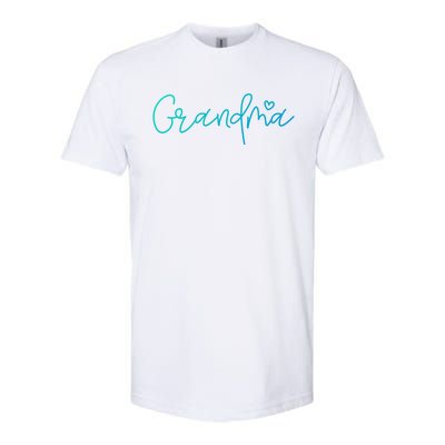 Grandma MotherS Day Grandparents Day Christmas Great Gift Softstyle® CVC T-Shirt