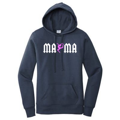 Gymnastics Mama Design For Tumbling Mom Gymnast Support Gift Women's Pullover Hoodie