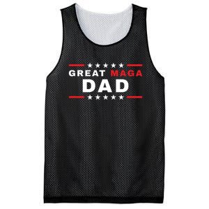 Great MAGA DAD Father's Day Gift Trump Supporter Birthday Mesh Reversible Basketball Jersey Tank