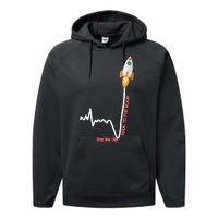 GME Stock AMC Hold To The Moon Buy The Dip Performance Fleece Hoodie