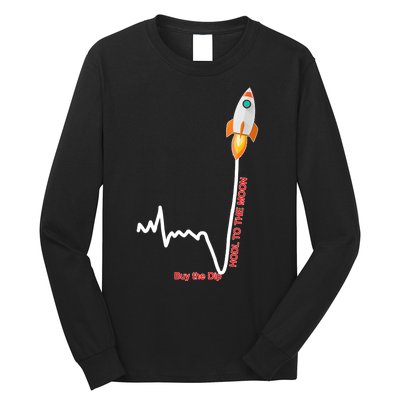 GME Stock AMC Hold To The Moon Buy The Dip Long Sleeve Shirt