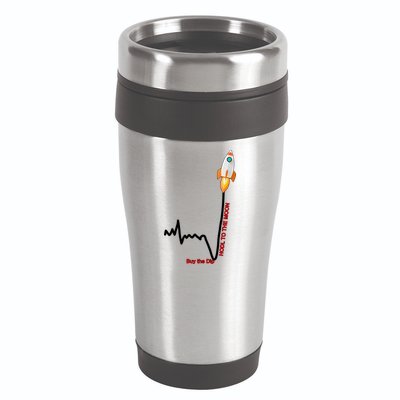 GME Stock AMC Hold To The Moon Buy The Dip 16oz Travel Tumbler
