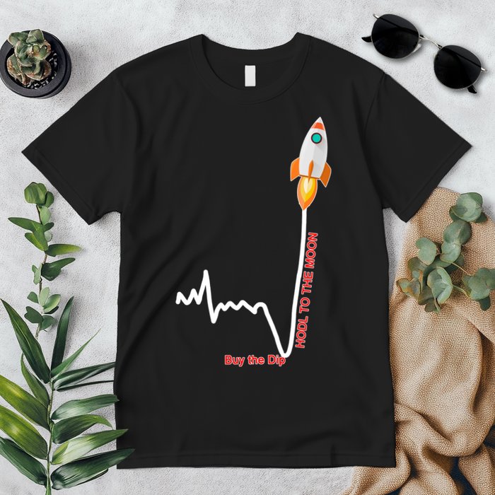 GME Stock AMC Hold To The Moon Buy The Dip Premium T-Shirt