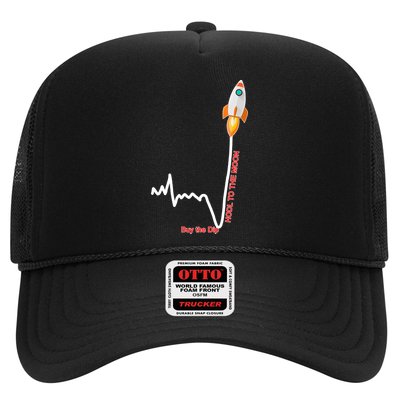 GME Stock AMC Hold To The Moon Buy The Dip Trucker Hat