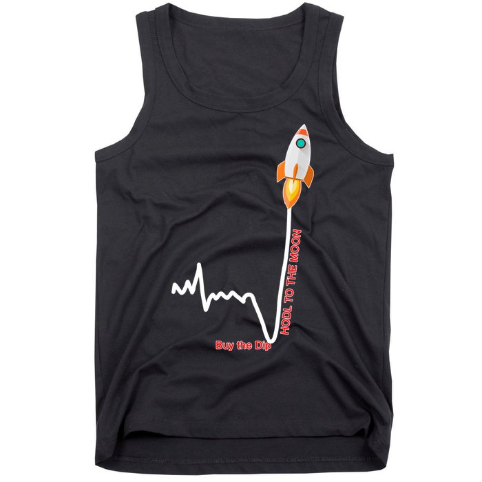 GME Stock AMC Hold To The Moon Buy The Dip Tank Top