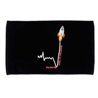 GME Stock AMC Hold To The Moon Buy The Dip Microfiber Hand Towel