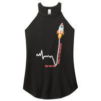 GME Stock AMC Hold To The Moon Buy The Dip Women's Perfect Tri Rocker Tank