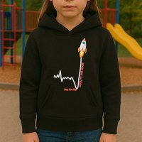 GME Stock AMC Hold To The Moon Buy The Dip Kids Hoodie