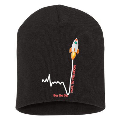 GME Stock AMC Hold To The Moon Buy The Dip Short Acrylic Beanie