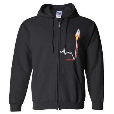 GME Stock AMC Hold To The Moon Buy The Dip Full Zip Hoodie