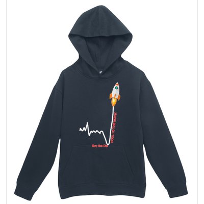 GME Stock AMC Hold To The Moon Buy The Dip Urban Pullover Hoodie