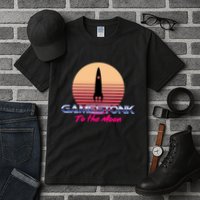 $GME Ticker Rocket Moon Gamestonk GME Gamestick Tall T-Shirt