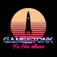 $GME Ticker Rocket Moon Gamestonk GME Gamestick Sustainable Bucket Hat
