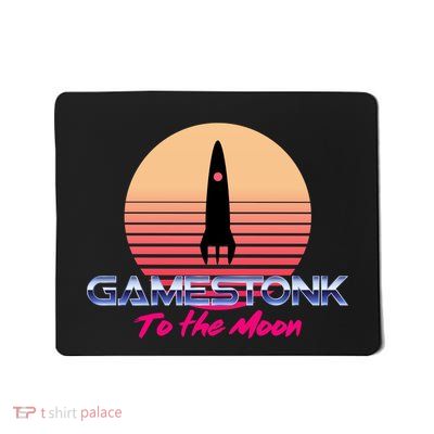 $GME Ticker Rocket Moon Gamestonk GME Gamestick Mousepad