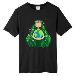 Green Mother Earth Day Save Our Planet Tall Fusion ChromaSoft Performance T-Shirt