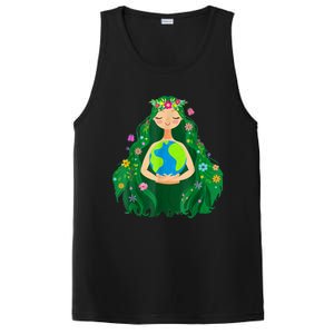 Green Mother Earth Day Save Our Planet PosiCharge Competitor Tank