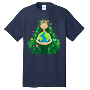 Green Mother Earth Day Save Our Planet Tall T-Shirt