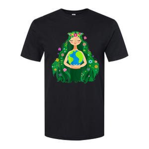 Green Mother Earth Day Save Our Planet Softstyle CVC T-Shirt