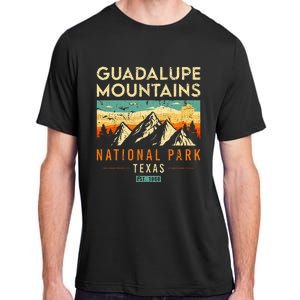 Guadalupe Mountains Est 1966 Texas Retro National Park Adult ChromaSoft Performance T-Shirt