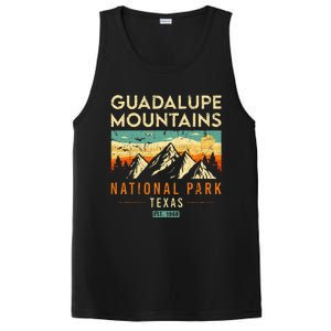 Guadalupe Mountains Est 1966 Texas Retro National Park PosiCharge Competitor Tank