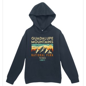 Guadalupe Mountains Est 1966 Texas Retro National Park Urban Pullover Hoodie