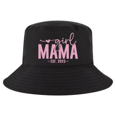 Girl Mama Est 2025 Girl Mom Pregnancy Mom To Be Mom Of Girl Cool Comfort Performance Bucket Hat