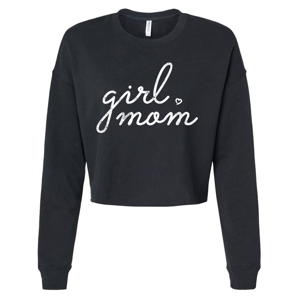 Girl Mom Empowered Mother Of 'S Mother's Day Gift Cropped Pullover Crew