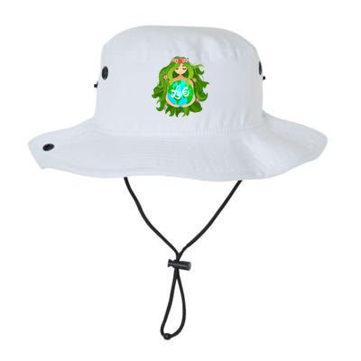 Green Mother Earth Day Gaia Save Our Planet Gift Legacy Cool Fit Booney Bucket Hat