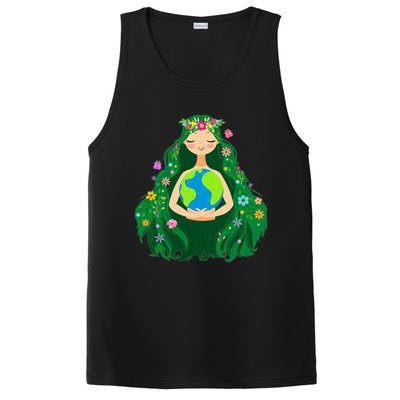 Green Mother Earth Day Gaia Save Our Planet PosiCharge Competitor Tank