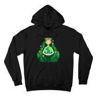 Green Mother Earth Day Gaia Save Our Planet Tall Hoodie