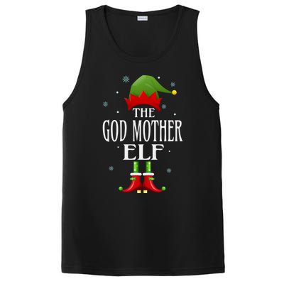 God Mother Elf Xmas Matching Family Group Christmas Party Cute Gift PosiCharge Competitor Tank