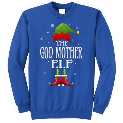 God Mother Elf Xmas Matching Family Group Christmas Party Cute Gift Sweatshirt