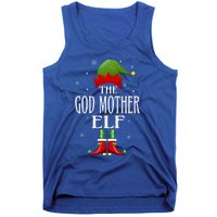 God Mother Elf Xmas Matching Family Group Christmas Party Cute Gift Tank Top