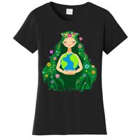 Green Mother Earth Day Gaia Save Our Planet Women's T-Shirt