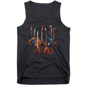 Guitar Musician Electric Guitars Player Tank Top