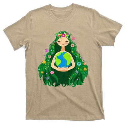 Green Mother Earth Day Gaia Save Our Planet T-Shirt