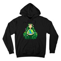 Green Mother Earth Day Gaia Save Our Planet Hoodie