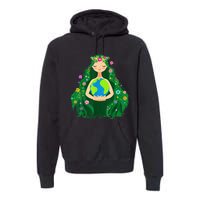 Green Mother Earth Day Gaia Save Our Planet Premium Hoodie