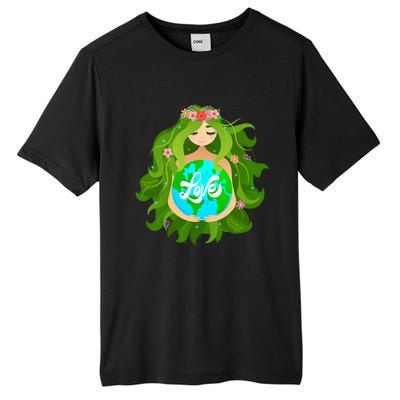 Green Mother Earth Day Gaia Save Our Planet Gift Tall Fusion ChromaSoft Performance T-Shirt