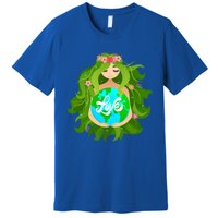 Green Mother Earth Day Gaia Save Our Planet Gift Premium T-Shirt